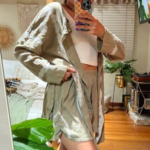 Free People Tie-Dye Pajama Set